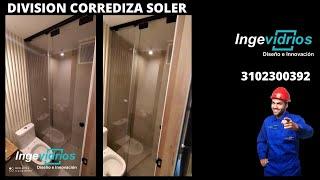 DIVISIONES DE BAÑO EN VIDRIO TEMPLADO EN BOGOTA-INGEVIDRIOS