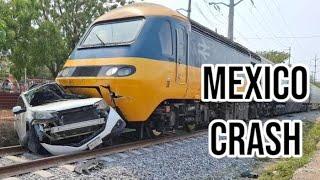 Our HST in Mexico. Intercity 125 incident on level crossing.