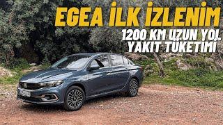 FİAT EGEA 1.4 FIRE EASY | İLK İZLENİM | YAKIT | PERFORMANS | YALITIM | KONFOR | ANKARA - ANTALYA