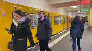 Trains of the Berlin U-Bahn (December 2019)