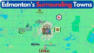 The Smaller Towns/Cities Surrounding Edmonton, Alberta #edmontoncanada #exploreedmonton