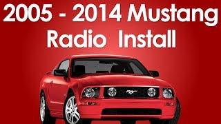 Mustang 2005-2014 Radio Install and Removal