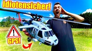 Überlebt dieser 100% Idiotensichere KAMPFHUBSCHRAUBER, wenn ich fliege?! - Eachine E200 Pro