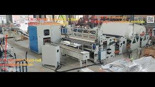 CIL-SP-A-A-2 Toilet paper roll production line double-deck multi-roll packing