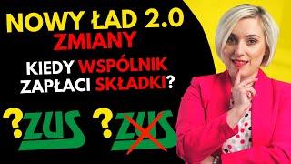 Co Polski Ład 2.0 zmienia w Spółkach!? ZUS, Składki, Prokurent, Komplementariusz