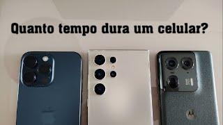 Quanto tempo dura um celular top de linha?