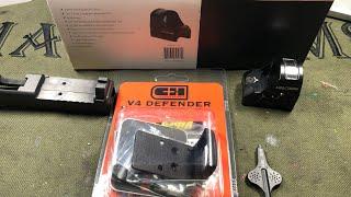 DIY: C&H Precision Defender V4 MOS plate install with Holosun 507 Reflex sight 2020-05-08