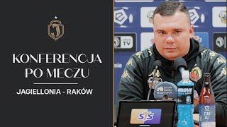 Konferencja po meczu Jagiellonia - Raków