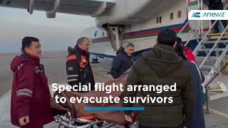 AnewZ Reports from Aktau: special flight arranged to evacuate survivors