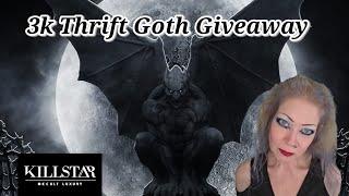 3k Thrift Goth Giveaway | Gothyoutuber