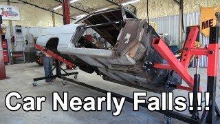 Muscle Car on Rotisserie FAIL!!!