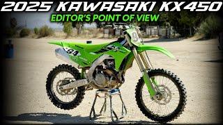 2025 Kawasaki KX450 - EDITOR'S VIEW