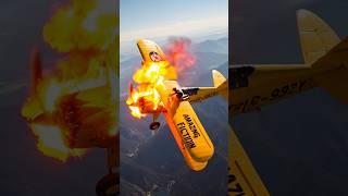 [Airplane Series] She hung on until the end… but the explosion started!