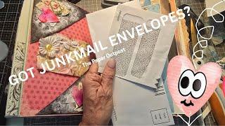 GOT JUNK MAIL ENVELOPES?!! Fundle Plus Triple Bonus Special! The  Paper Outpost!