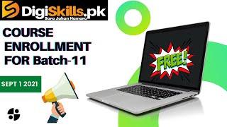 Course Enrollment for Batch-11 | How To Enroll In Batch 11 | Digiskills Free Online Courses