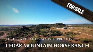 SOLD - Cedar Mountain Horse Ranch