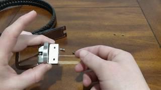 (Teardown) Reverse Engineering a Reversible Belt