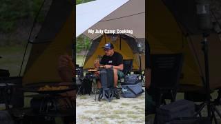 My July camp cooking compilation  Recipes at @DerickTheCamper  #campcooking #campingfood