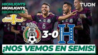 Resumen y goles | México 3-0 Honduras | Copa Oro 2021 - Cuartos | TUDN