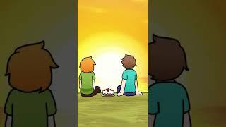 Steve Past | Minecraft anime #shorts