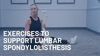 Exercises to Support Lumbar Spondylolisthesis - Low Back Spondylo Exercises