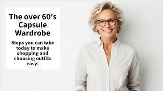 Over 60's Capsule Wardrobe