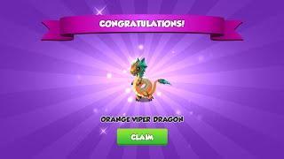 #DML Did you get ORANGE VIPER DRAGON? - Dragon Mania Legends