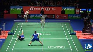 Kevin Sanjaya Speed and Power |  Kevin Sanjaya/ Marcus Fernaldi vs Lee Yang/ Wang Chi Lin