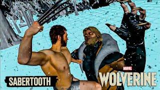 Marvels Wolverine Vs Sabrtooth Fight Leak Gameplay