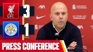 Arne Slot Post-Match Press Conference | Liverpool 3-1 Leicester