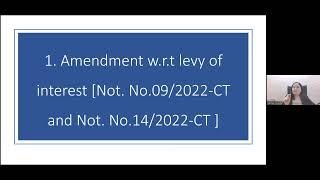 GST – Synopsis of recent Development under GST - 07.07.2022 - CA Vaishali Kharde