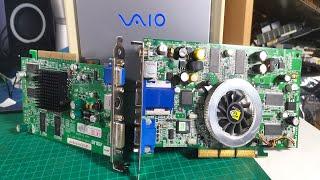 Geforce4 Ti4200 vs Radeon 9200 in a cool posh Sony Vaio P4