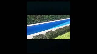 Finch St bluestone custom curved pool coping 15 sec vid