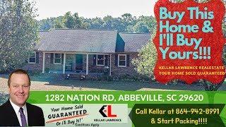 1282 Nation Road, Abbeville,  SC 29620  I  Kellar Lawrence Real Estate (864) 942-8991