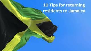 10 Security Tips for Returning Residents to Jamaica