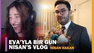 Pqueen - EVA'YLA BİR GÜN - Nisan's Vlog İzliyor (Nisan Hakan)