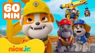 Rubble & Crew | ¡Rubble se Recarga para Rescates en la Torre de Construcción! | 1 Hora | Nick Jr.