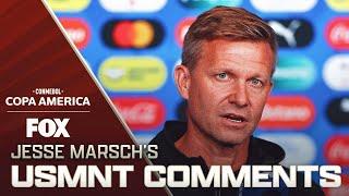 USMNT coaching update: Discussing Jesse Marsch's recent comments | Copa América Tonight