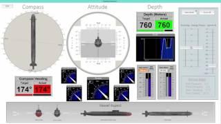 Submarine and Flight Instruments Demo