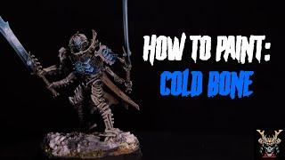 How to Paint AMAZING Cold Bone!