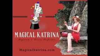 Magical Katrina Kroetch 1920s Female Magician Magic Reel