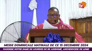 MESSE DOMINICALE DE CE 15/12/2024