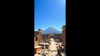 Welcome to the ancient city of Pompeii!