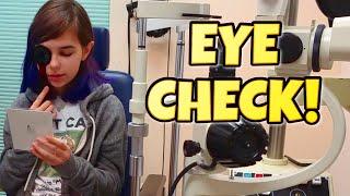 EYES CHECKED VLOG | NEW GLASSES & BLINKING PROBLEM? | RADIOJH AUDREY