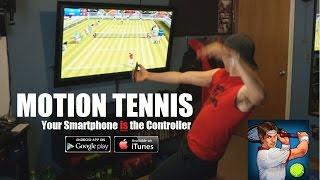 Motion Tennis: Chromecast Wii Type Games for TV