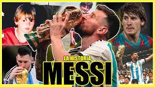 El que NO PODÍA CRECER se CONVIRTIÓ en el más GRANDE | Lionel Messi La Historia