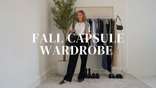 FALL CAPSULE WARDROBE 2024 | How to get the most out of your fall wardrobe | Fall basics