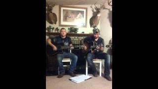 Andy Edwards & Clint Sansing (holding on)