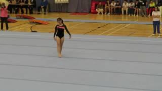 黃雅慧 - FX - 2017 HK Inter-Secondary Schools Gymnastics Competition