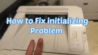 How to Fix initializing problem in Printers | HP Hewlett-Packard